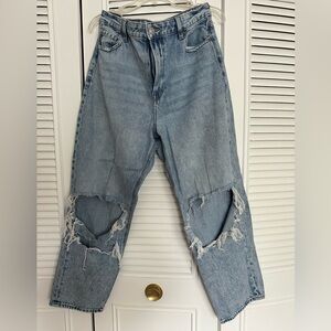 American Eagle Mom straight jeans